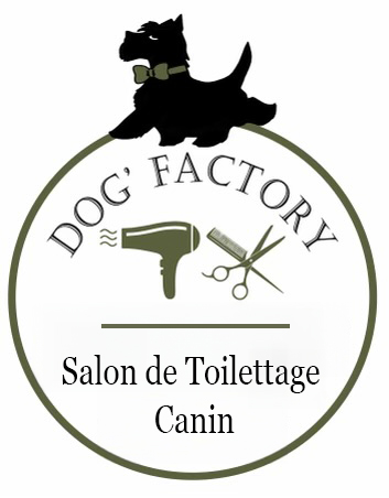 Logo Dog'Factory, salon de toilettage à Vaux-le-Pénil, CGV disponibles.